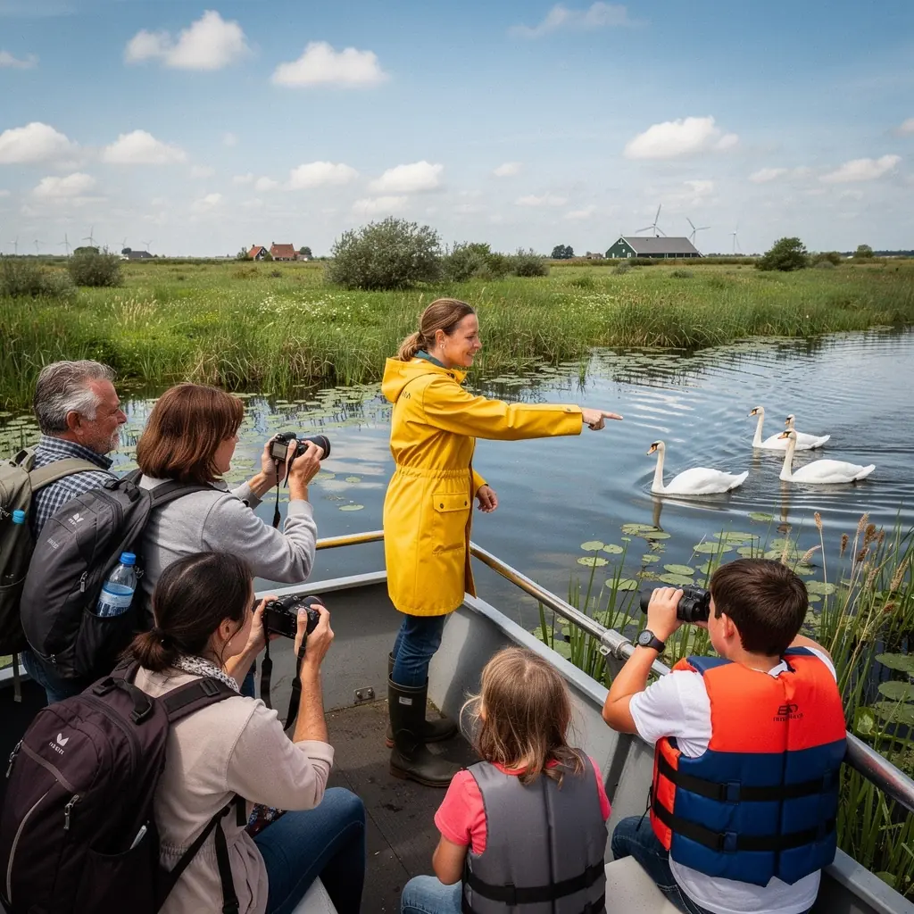 Een traditionele zeilboot die rustig over het water glijdt tijdens een boottocht.
